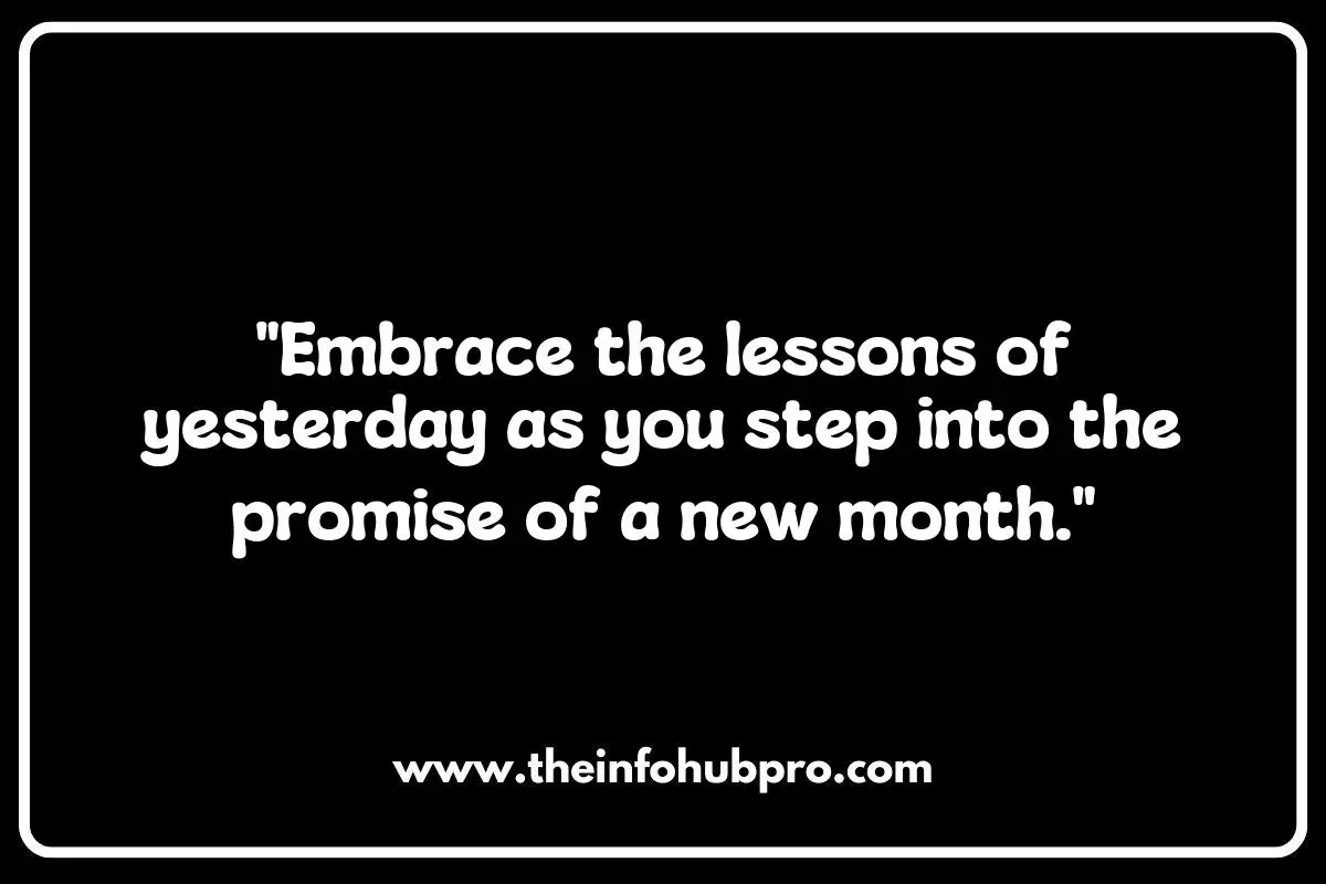 Wisdom in New Month Quotes: Lessons from the Past Wisdom in New Month Quotes: Lessons from the Past